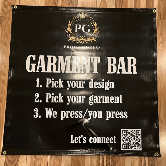 3ft x 3ft Banner(includes shipping)