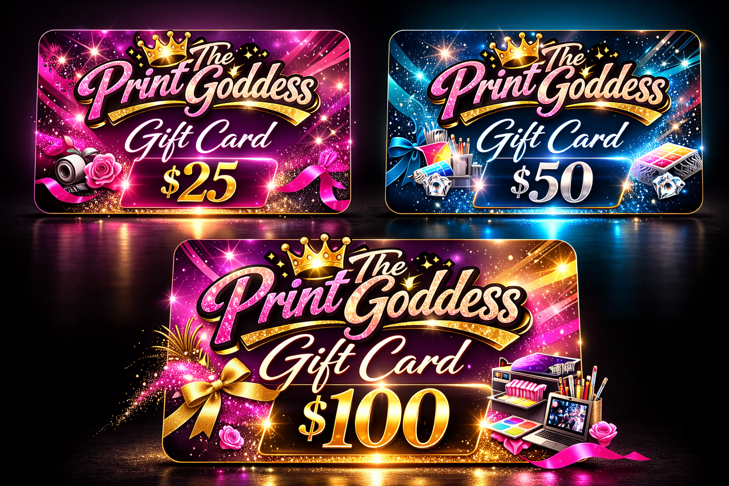 THE PRINT GODDESS GIFT CARD
