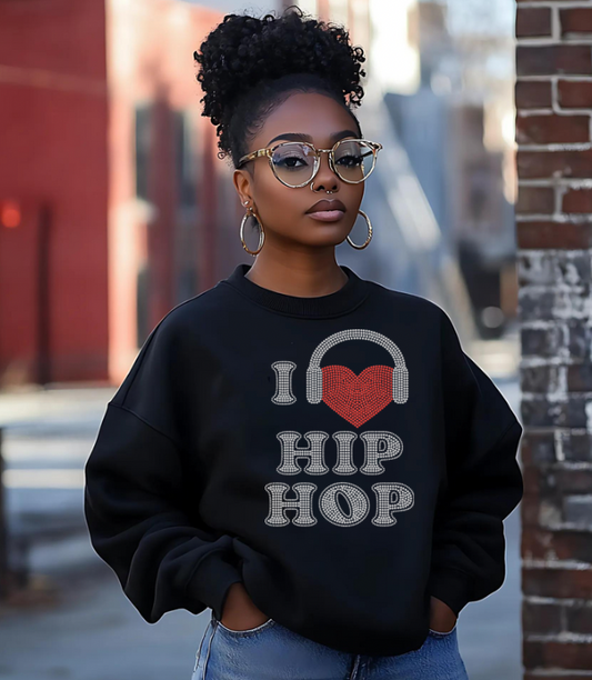 HIP HOP RHINESTONE TRANSFER