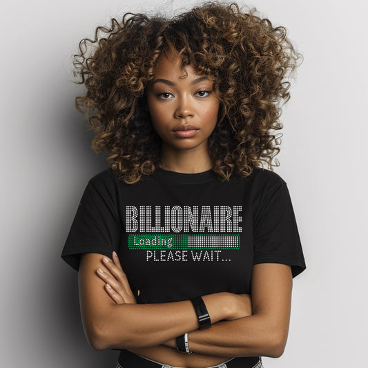 BILLIONAIRE RHINESTONE TRANSFER
