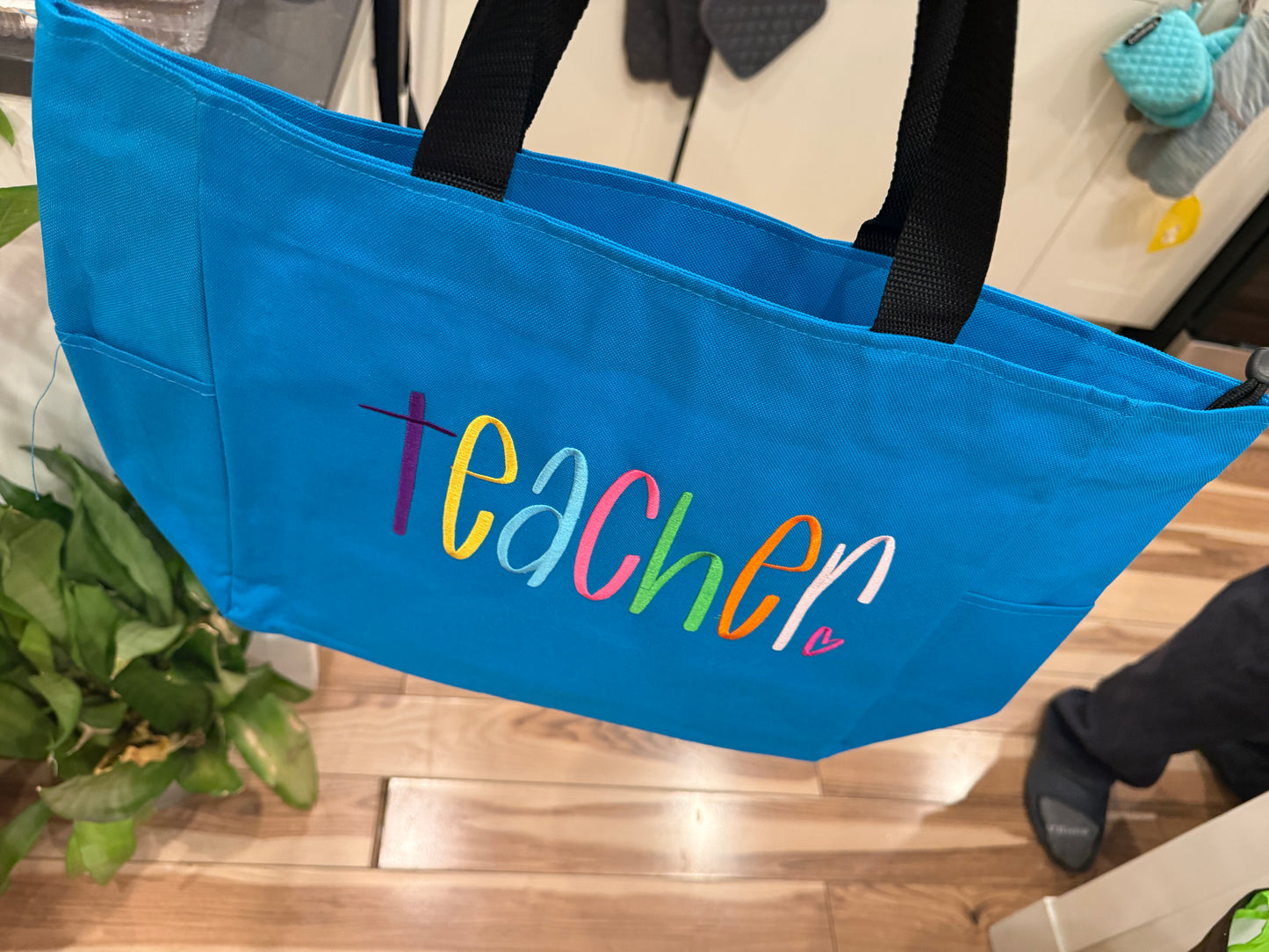 Teacher & Nurse Embroidered Totebags