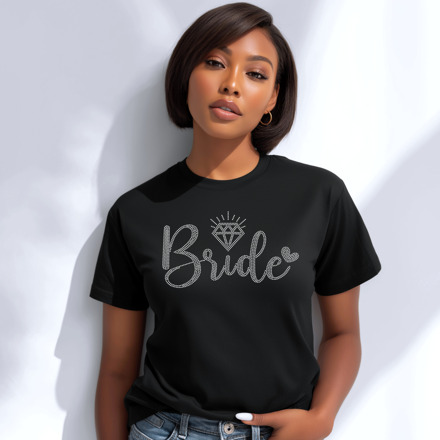 BRIDE RHINESTONE TRANSFER