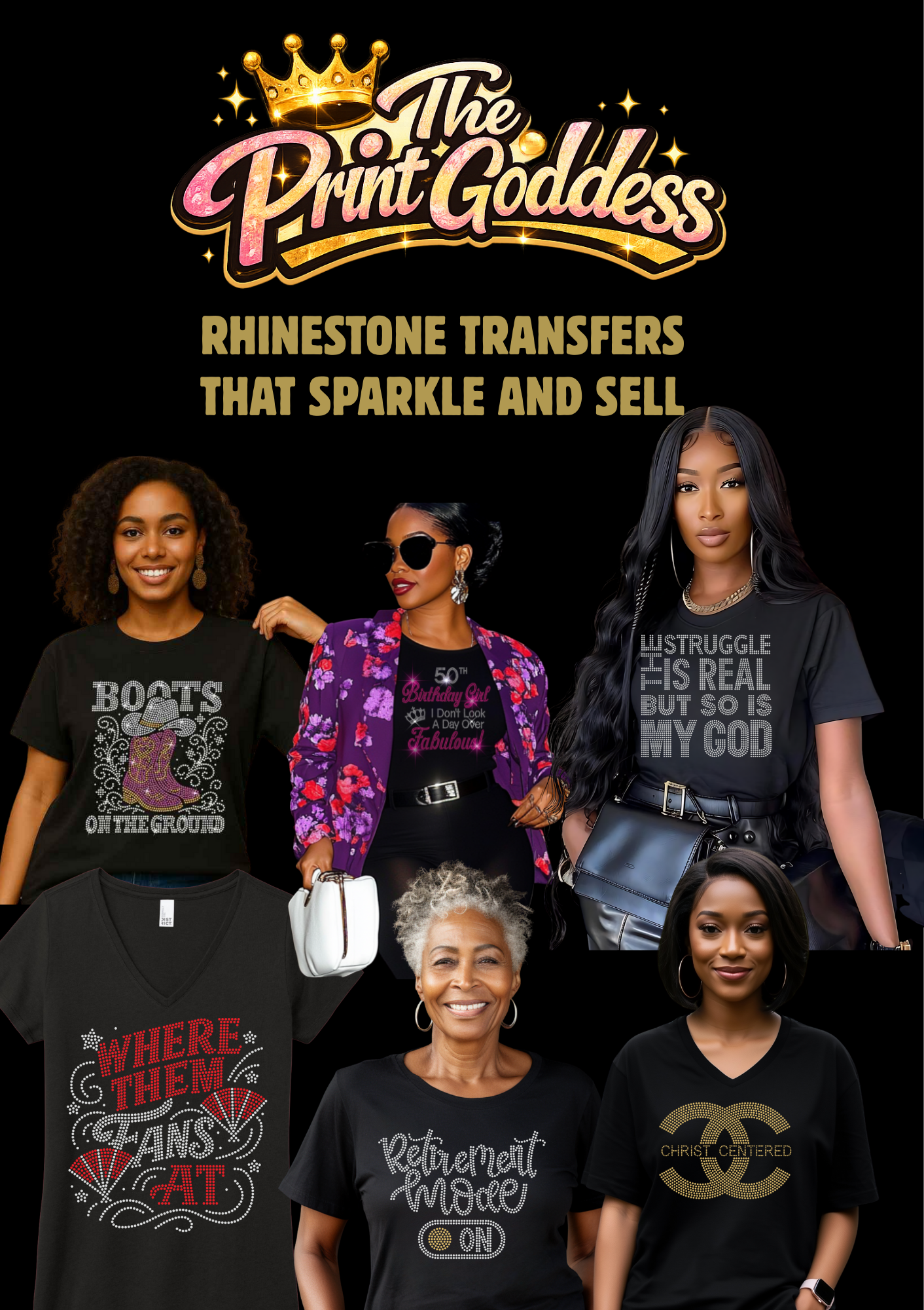 RHINESTONE TRANSFERS