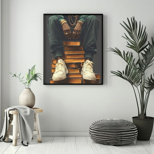 EDUCATED MAN PHOTO PRINT