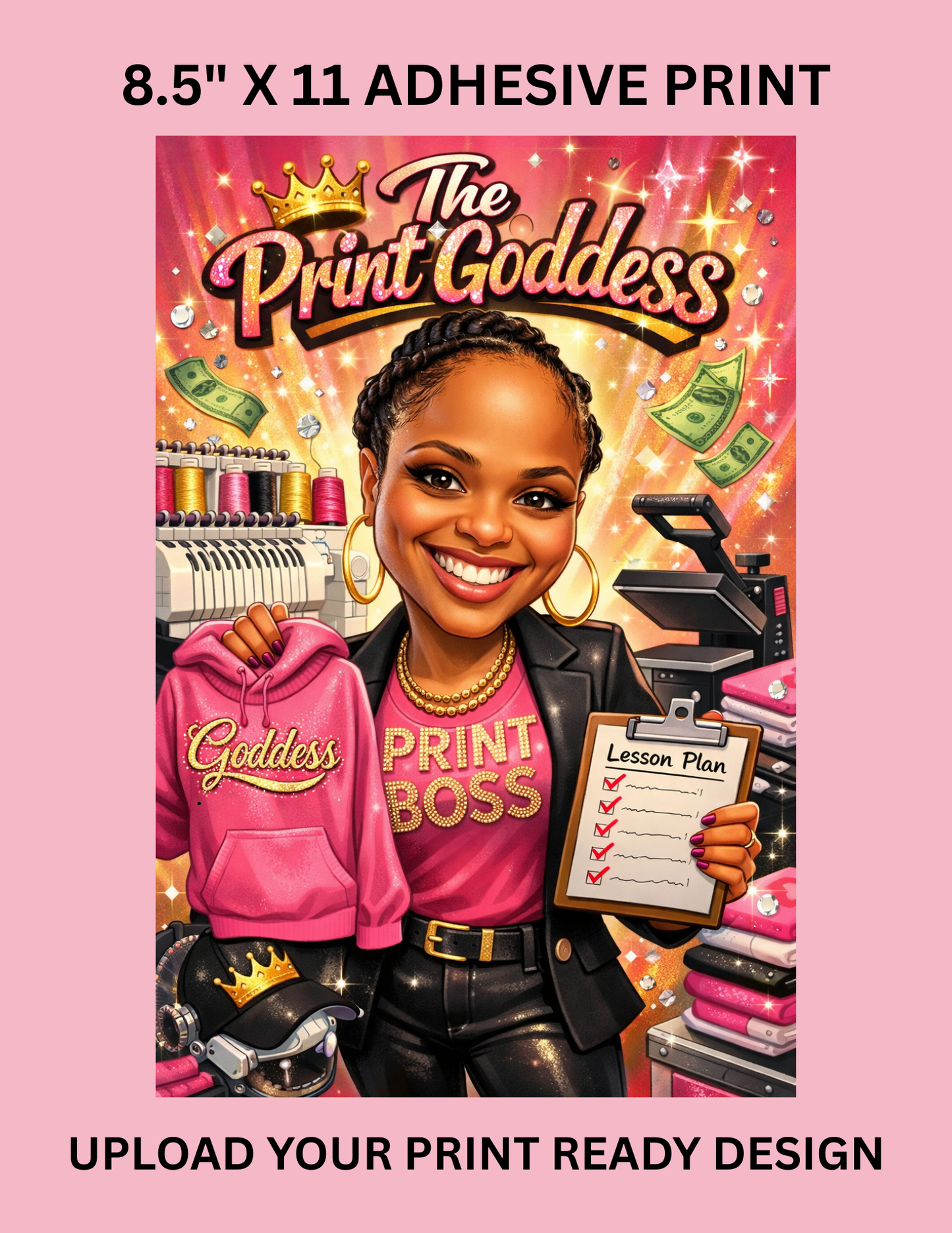 ADHESIVE PRINT SHEET