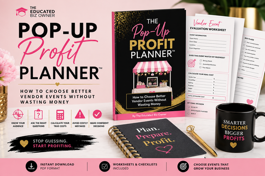 The Pop-Up Profit Planner TM