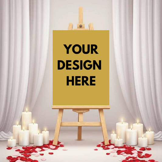 WELCOME SIGN PRINT 20"W X 30"H INCHES  (PRINT ONLY)