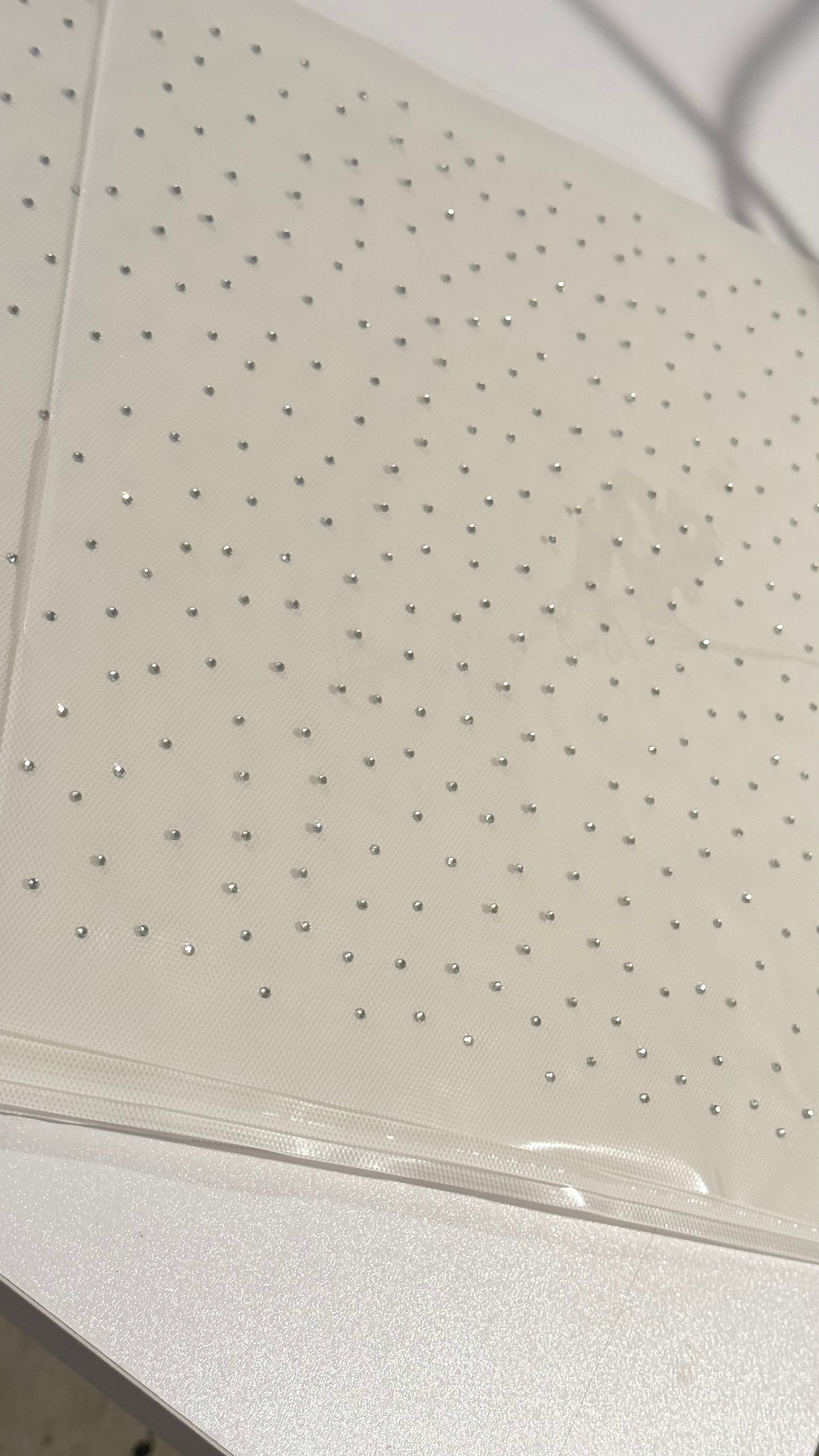 SCATTERED RHINESTONE SHEET 12x12 inches