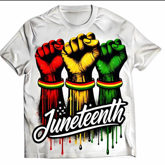 JUNETEENTH FIST  T-SHIRT