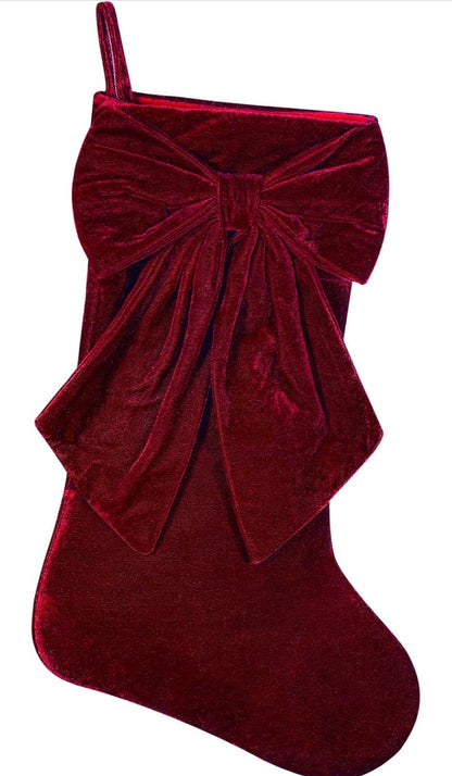 Embroidered Christmas Stocking
