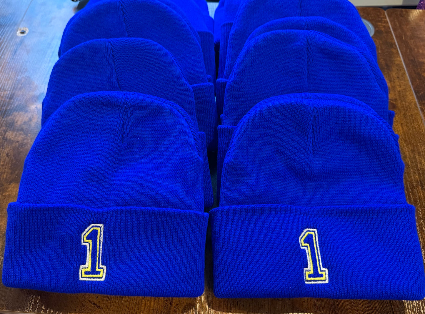 BEANIE HAT EMBROIDERED