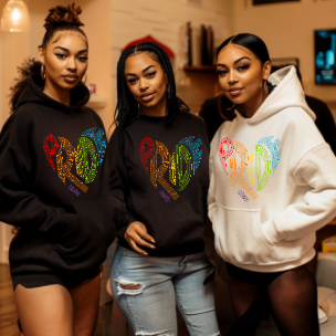 PRIDE  RHINESTONE TRANSFER