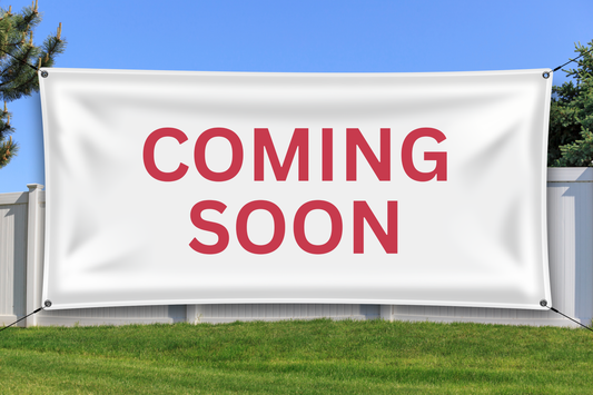 COMING SOON PRE-MADE BANNER