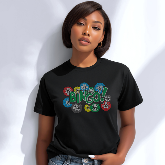 BINGO RHINESTONE TRANSFER