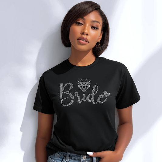BRIDE RHINESTONE TRANSFER